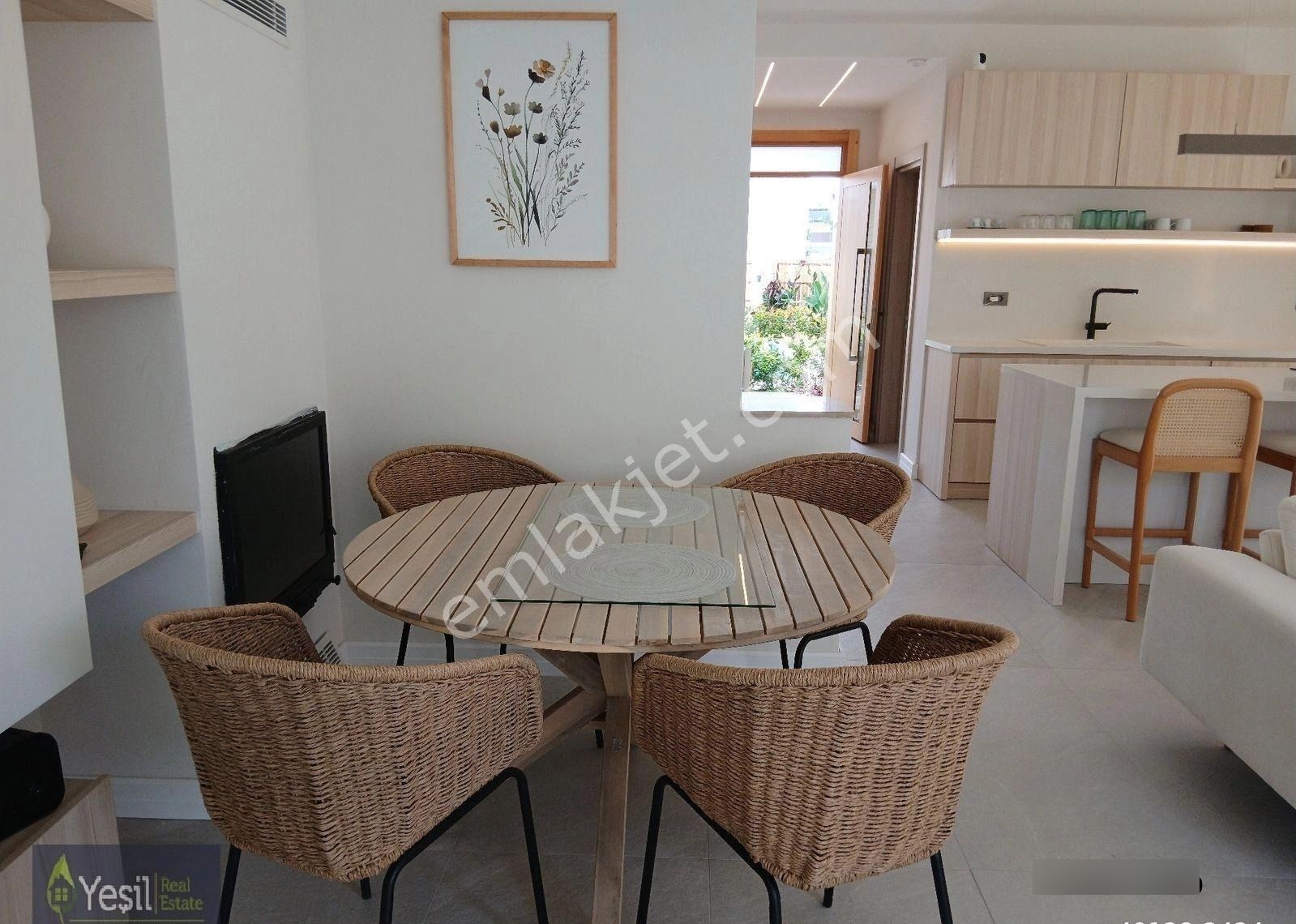 Arslanbucak'ta Full Sıfır Eşyalı Kiralık 3+1 Müstakil Lüks Villa - Görsel 4