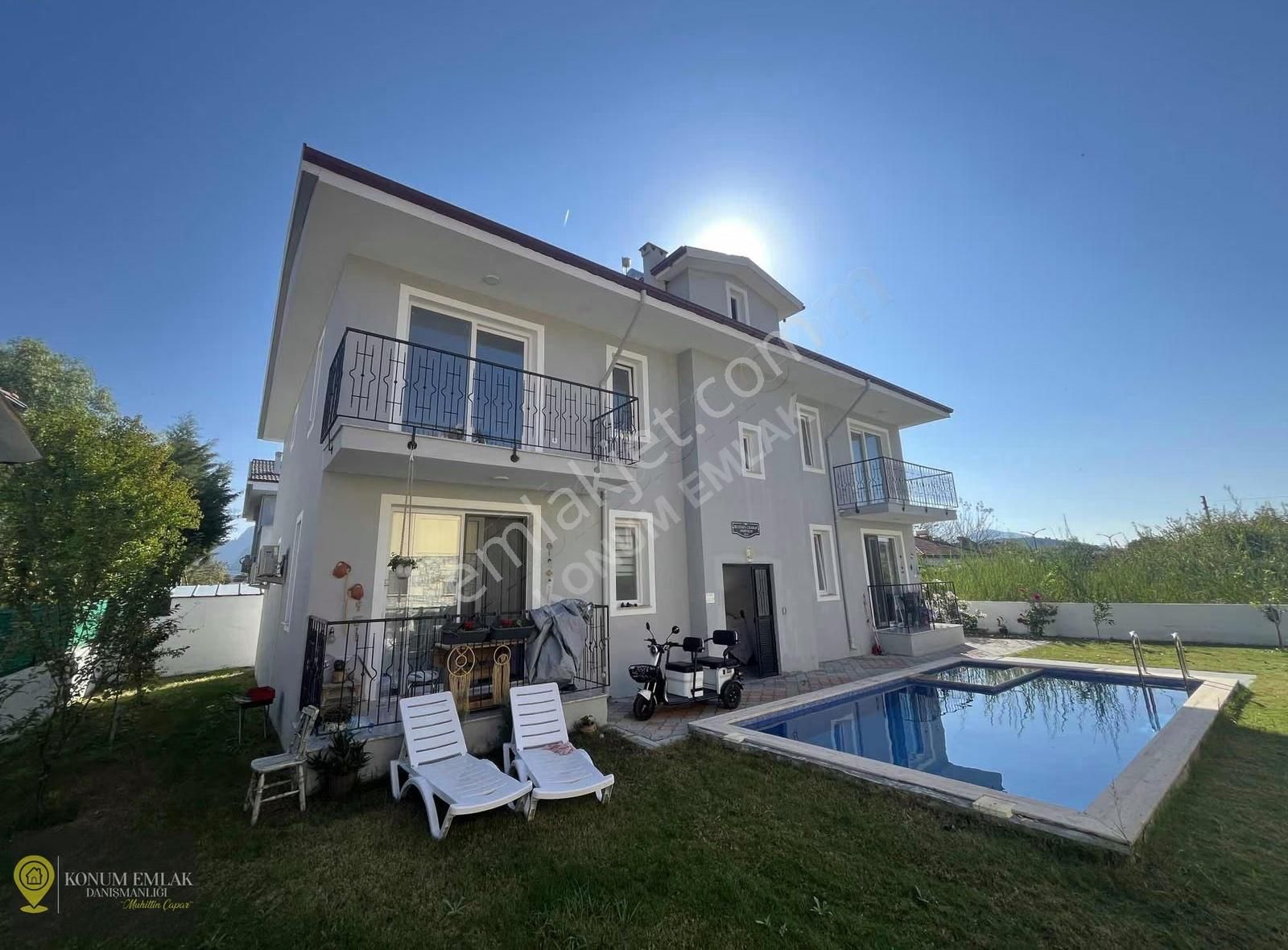 Muğla Dalyan'da Satılık Havuzlu Sıfır 2+1 Daire - Görsel 10