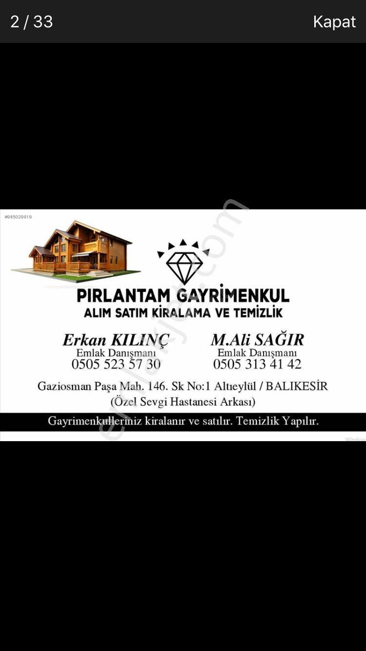 Balıkesir Altıeylül Gop Mh Adliye Milli Eğitim Mud Yanı 2+1 Pırlantam Gayrimenkul - Görsel 31