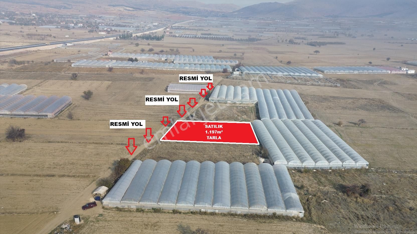 Vip Gayrimenkul'den Müren Mah. Anayolayakın Konumda1.197m² Tarla - Görsel 6