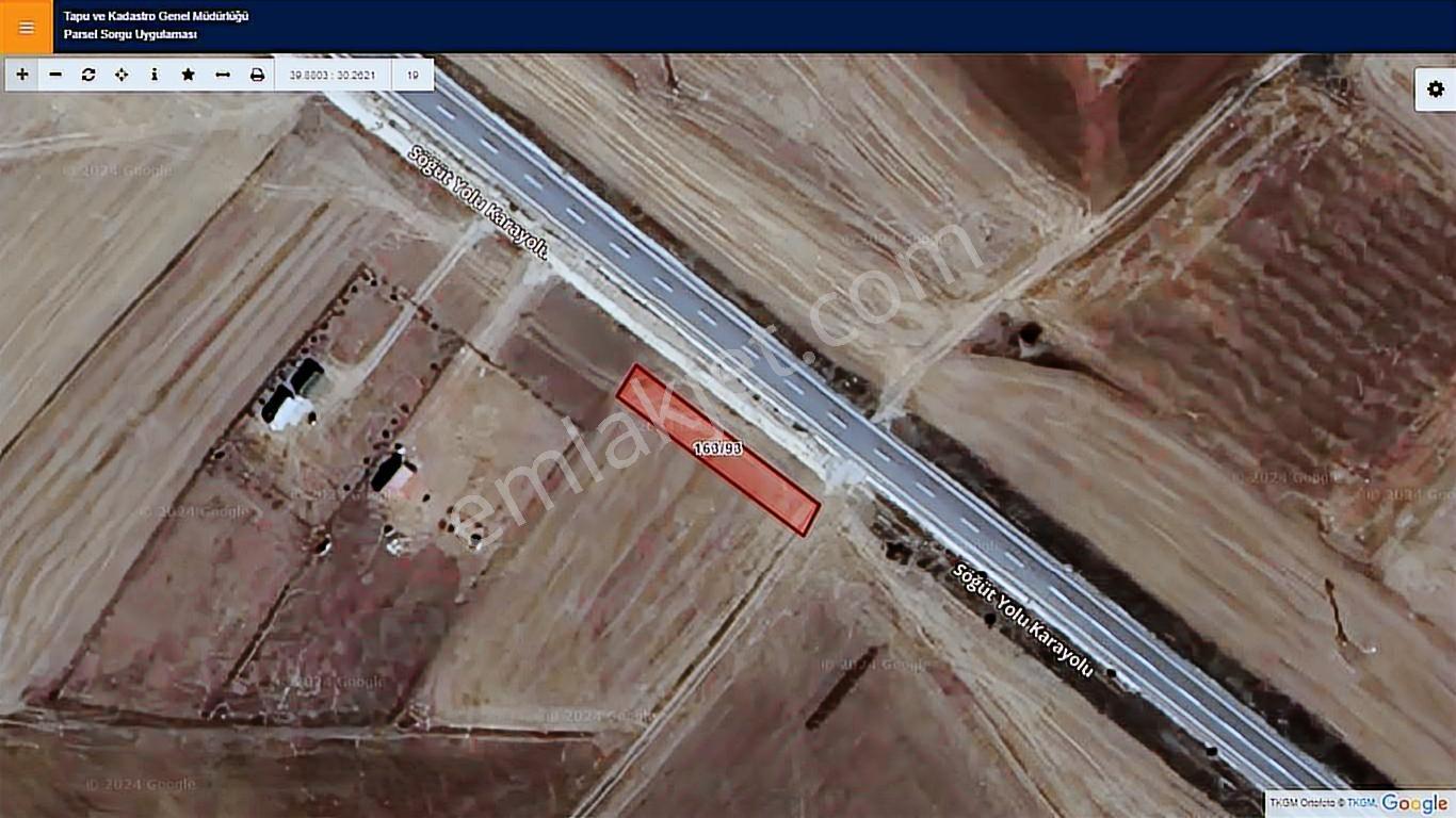 Başkan Emlaktan Satılık Bilecik Söğüt Yeşilyurt'ta 379 M2 Tarla - Görsel 9