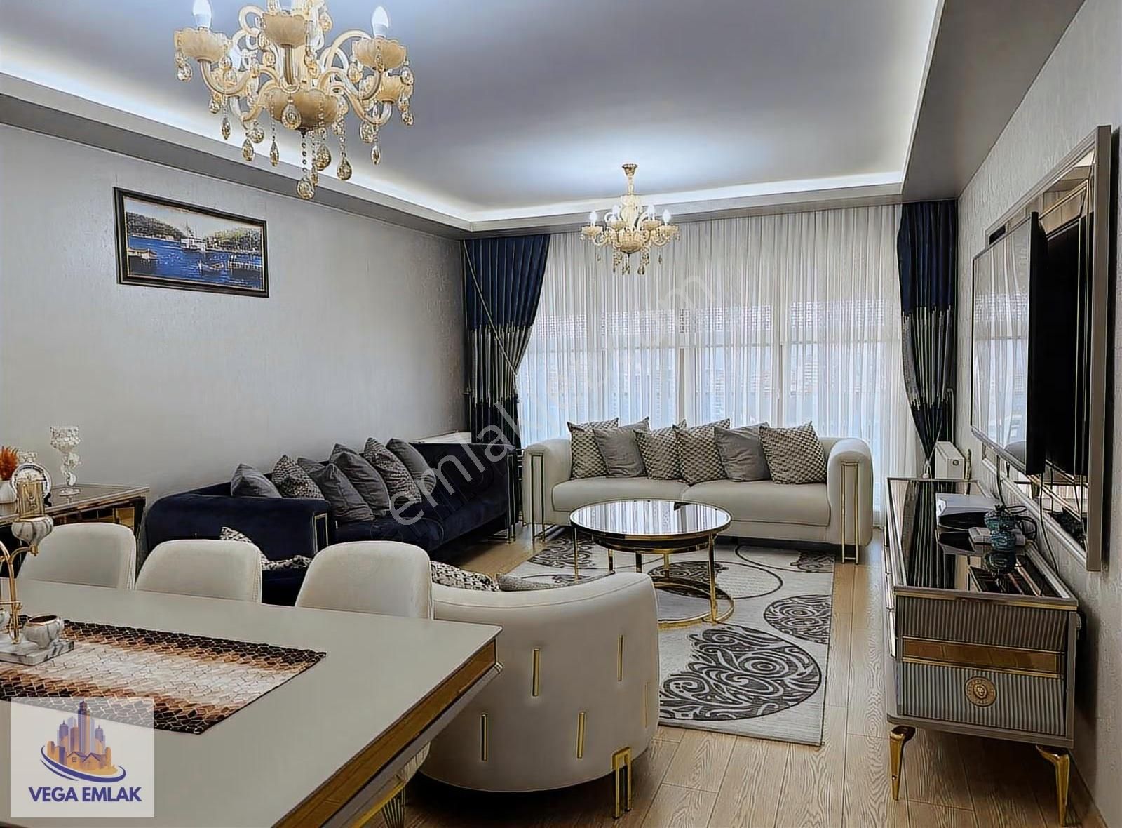 Vega Emlak'tan Full Yapı 4+1 Geniş Ana Cadde Sınırı Site Dairesi - Görsel 26