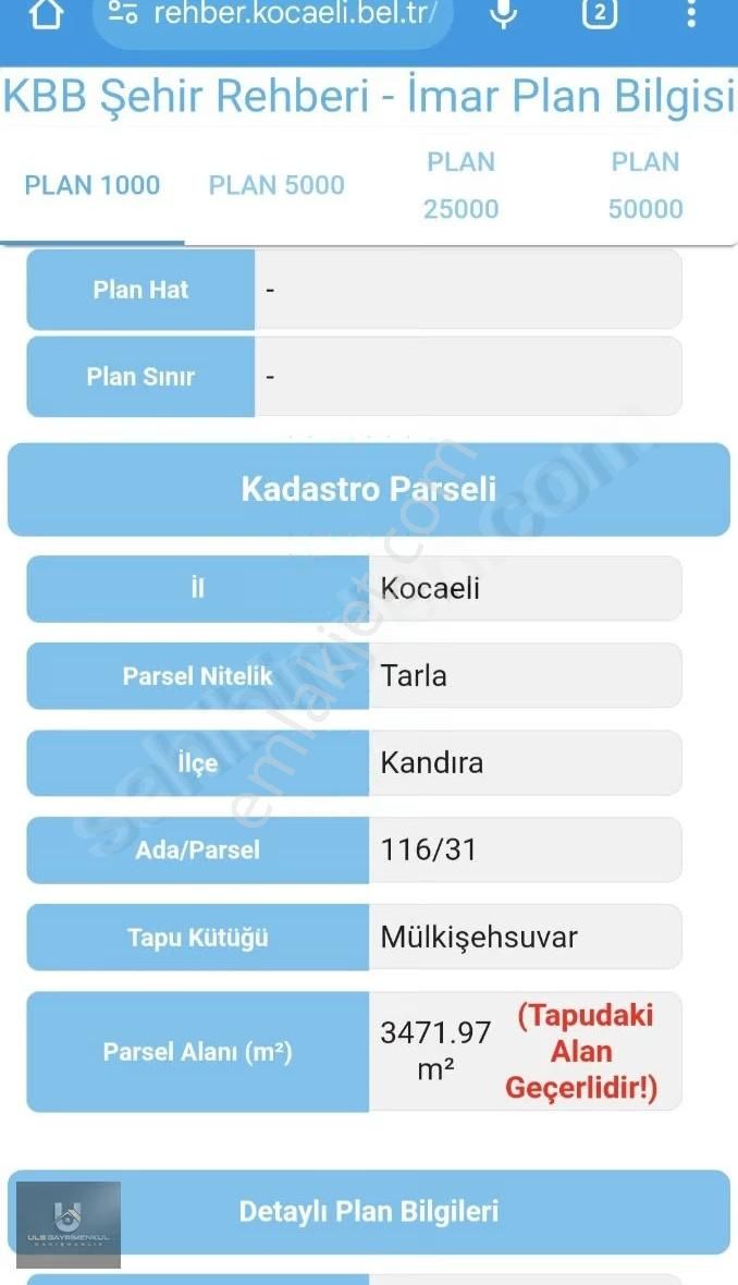 Kandıra Mülkişehsuvar Da %5 İmarlı Fırsat Arazi - Görsel 3