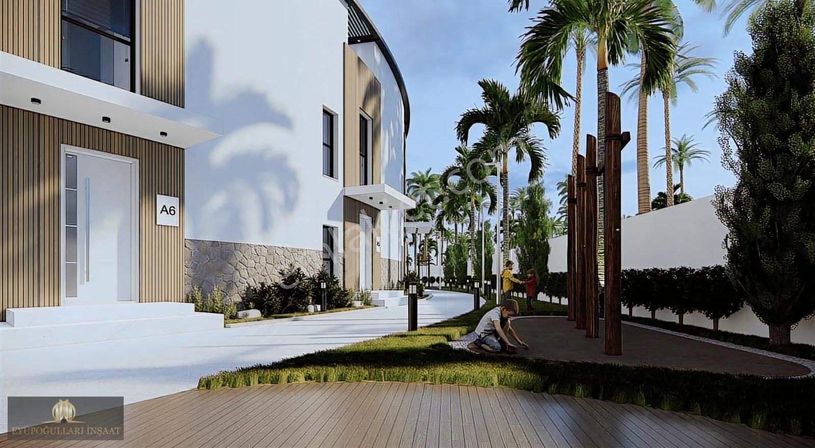Projeden.. Girne Lapta Da Town House Villa .. - Görsel 16
