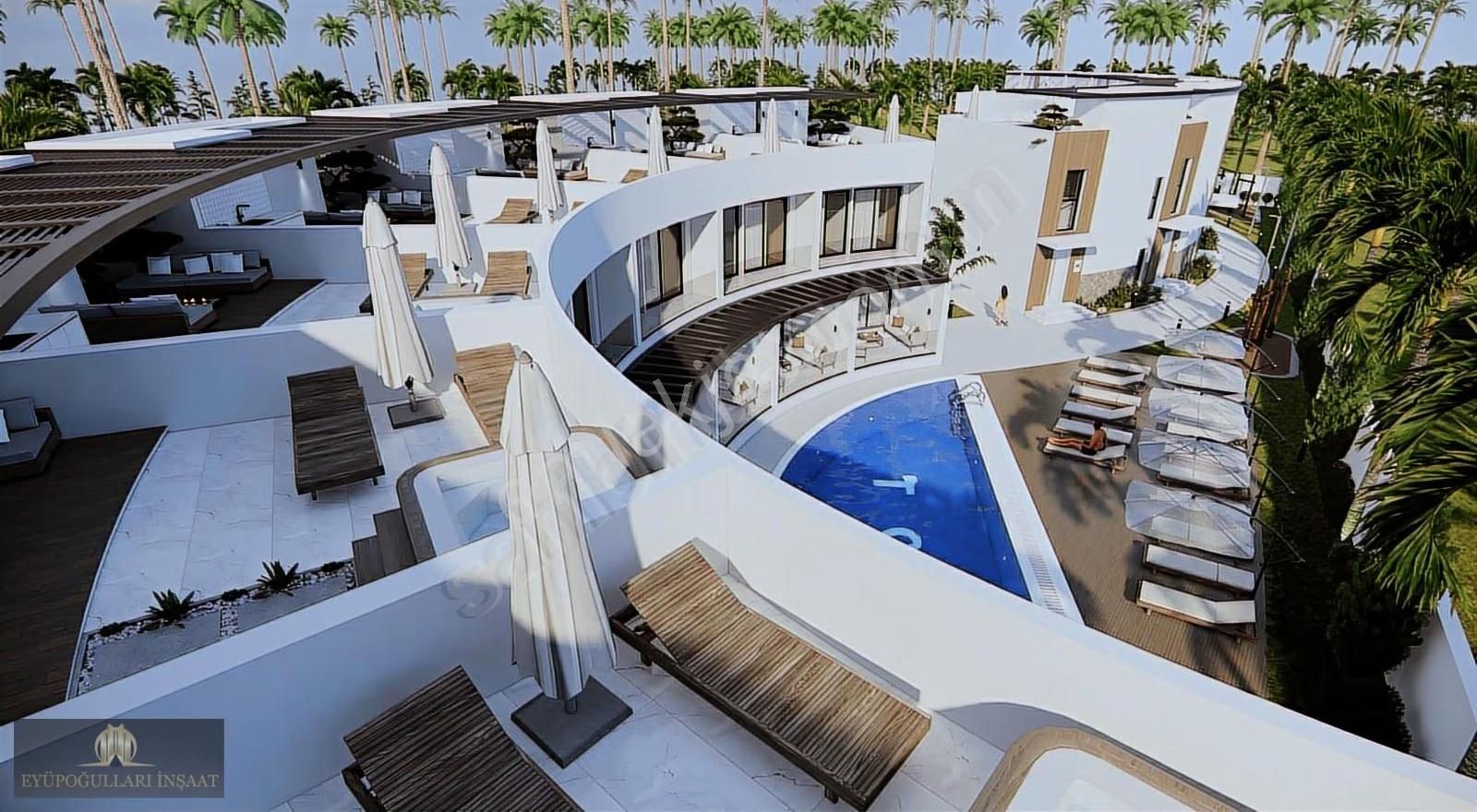 Projeden.. Girne Lapta Da Town House Villa .. - Görsel 18