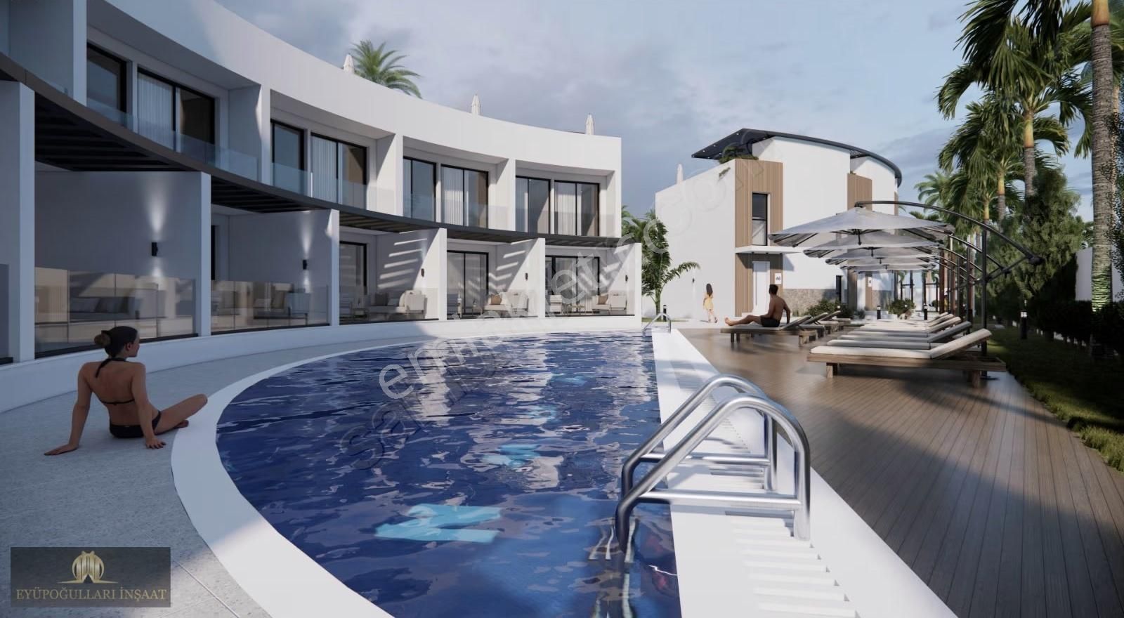 Projeden.. Girne Lapta Da Town House Villa .. - Görsel 21