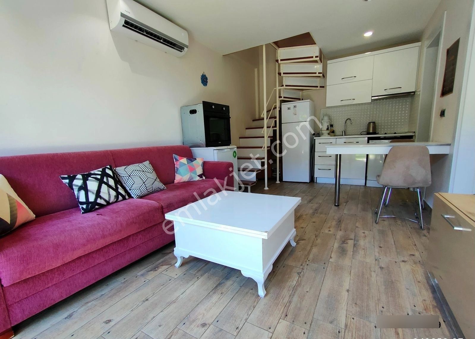 Urla Gülbahçe Sörf Okulları Lokasyonunda 2+1 Dubleks Kiralık - Görsel 5