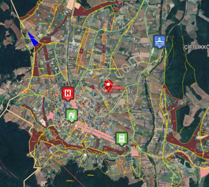 F.akboga İnşaattan Çatalca Çiftlikköy De Satılık Köy İçinde Çaplı 328 M2 - Görsel 4