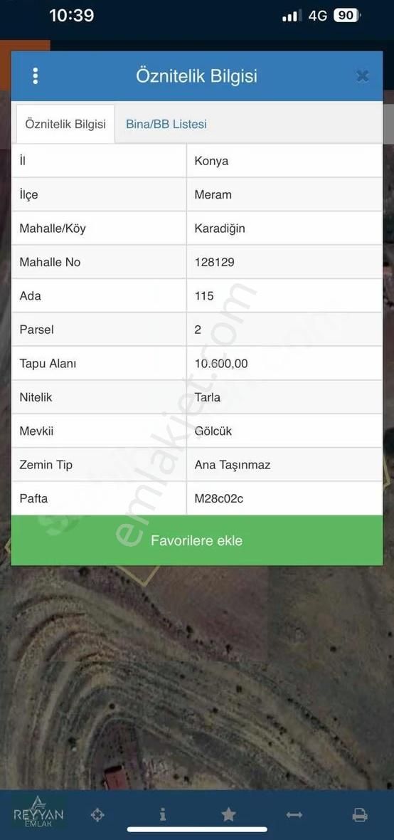 Karadiğin Müstakil Tarla Köy Merkezine Yakın