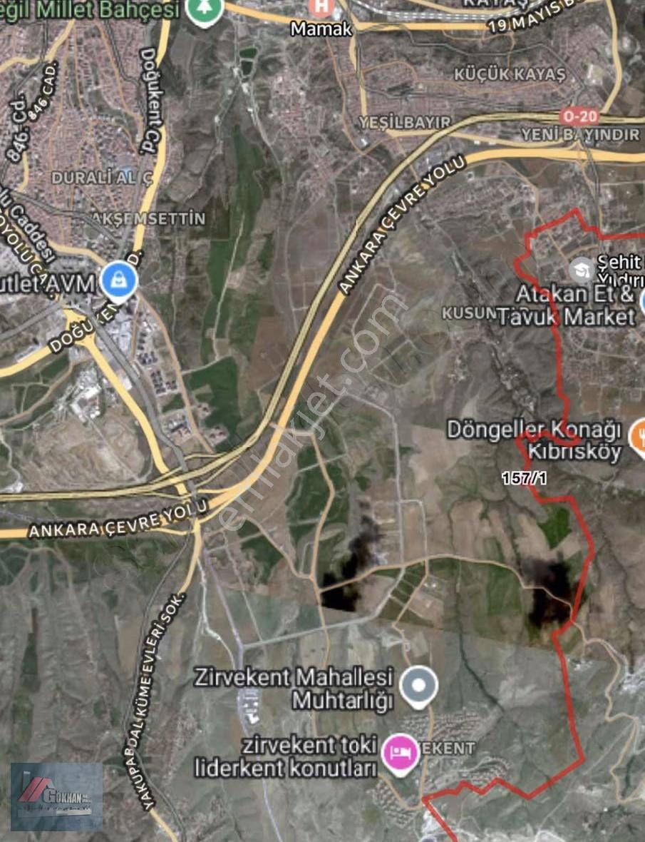 Kıbrıs İmarsız 4.388m2 Tek Tapu Satılık Arsa - Görsel 3