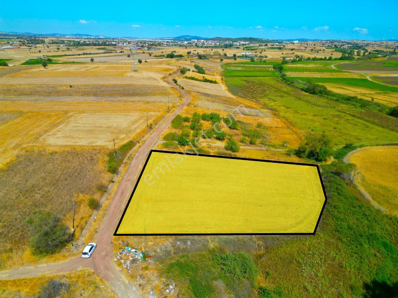 |biga| Merkeze 10 Dakika Yol Su Elektrik Hazır Manzaralı Arazi! - Görsel 9