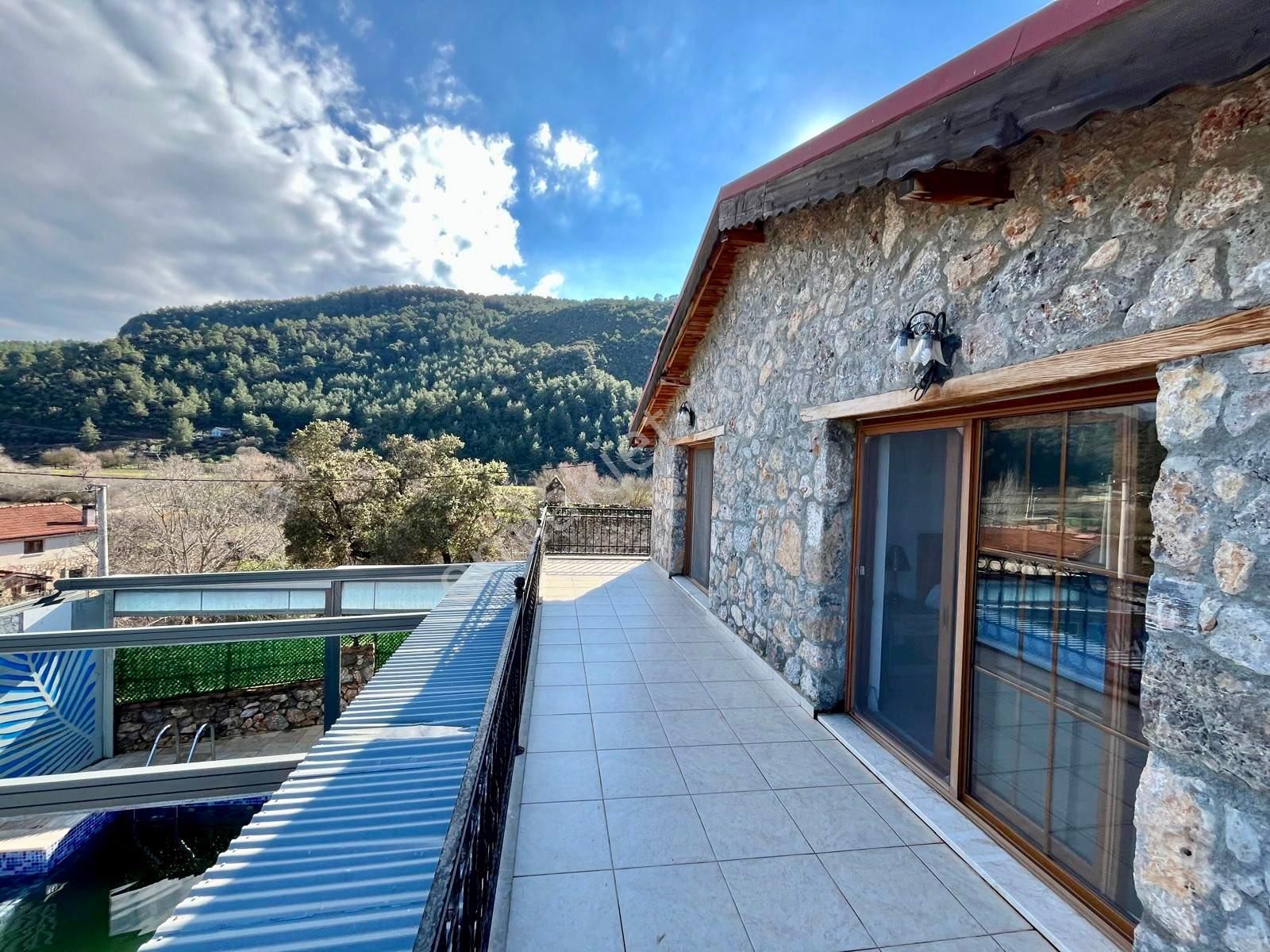 Muğla Fethiye Kayaköyde Satılık 3+1 Yapı Kayıtlı Villa - Görsel 12