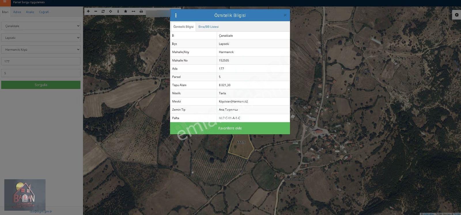 Lapseki Harmancık'ta Köycivarı Dev Tarla - Görsel 2