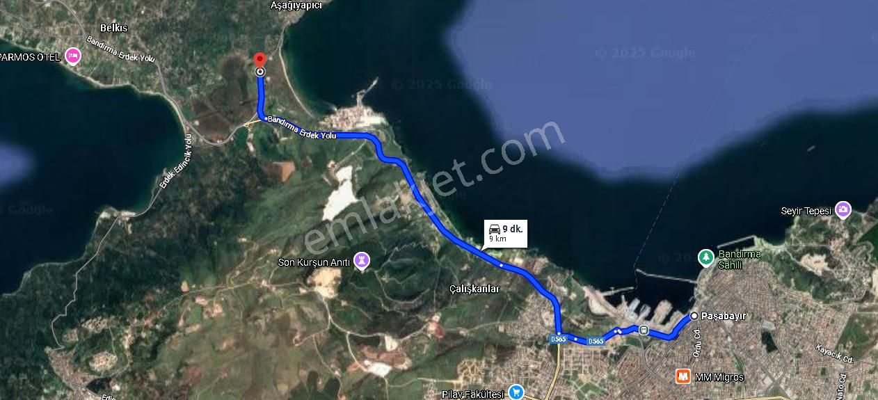 |erdek| Denize 300 Metre Asfalta Cephe Yatırım Fırsatı! - Görsel 4