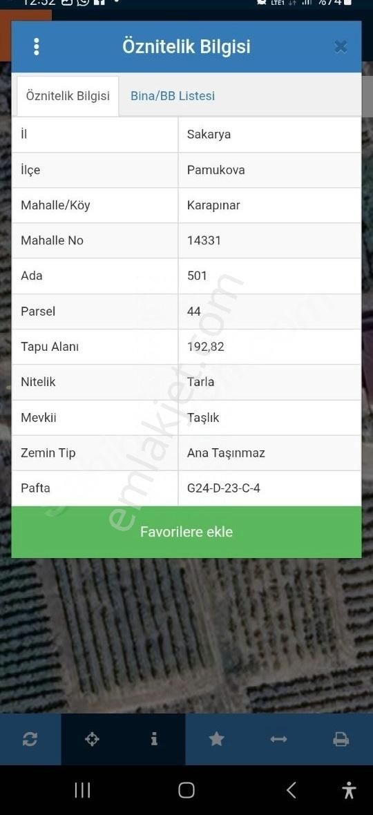 Karapınar 192 Metre Satılık Arazi - Görsel 4