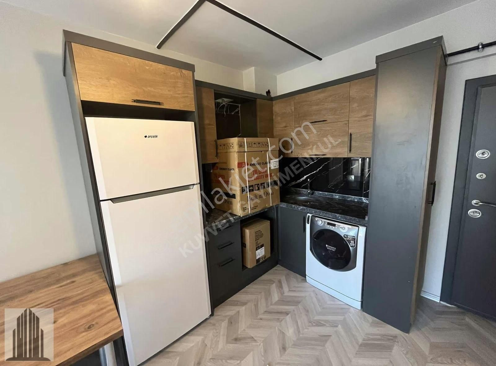 Kuvvet Den Ara Kat Lüx Dizayn Eşyalı Satılık 1+1 Daire.!! - Görsel 6