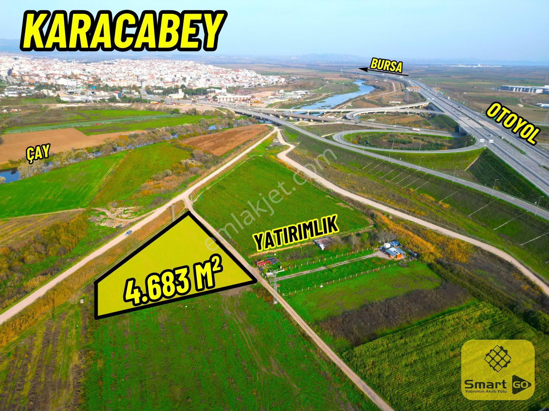 |karacabey| İmar Sınırında Otoyol Yanı Köşe Parsel Yatırım Fırsatı!