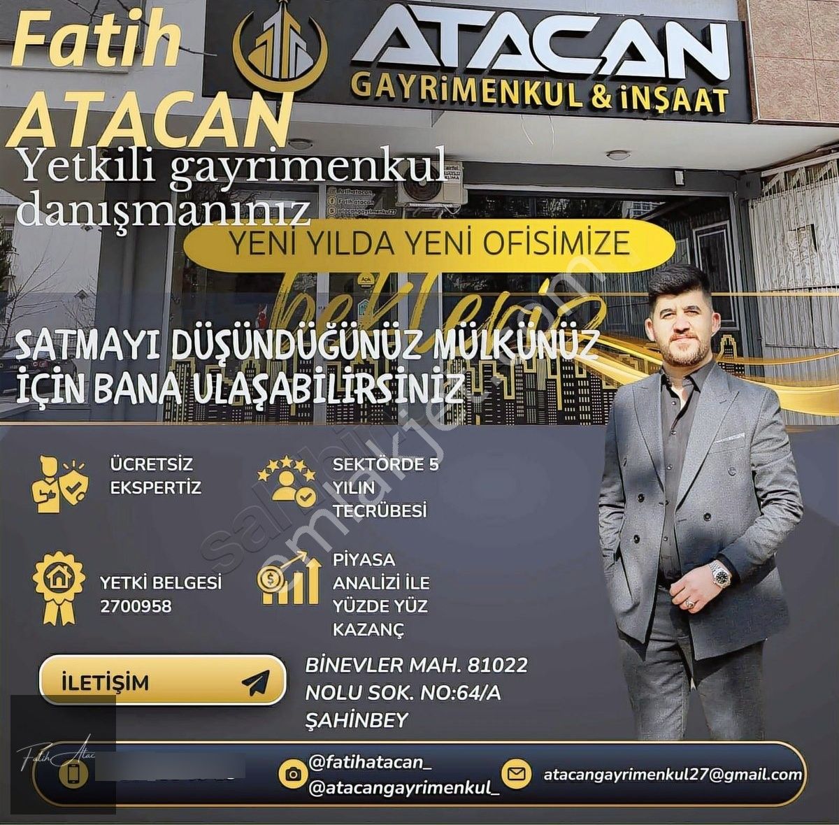 Fatih Atacan' Dan Satılık 3.5+1 Daire - Görsel 30