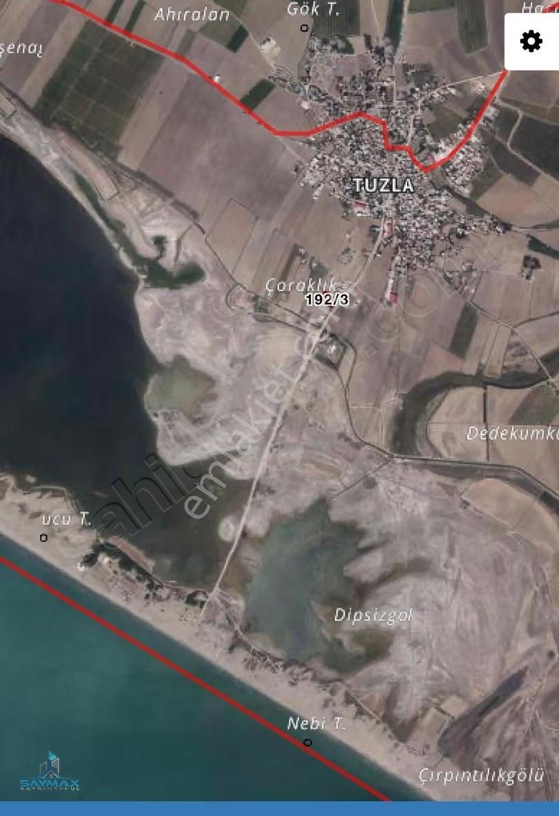 Karataş-tuzla Hakkıbey Mah.294 M2 Yol Üstü Satılık Arsa.........