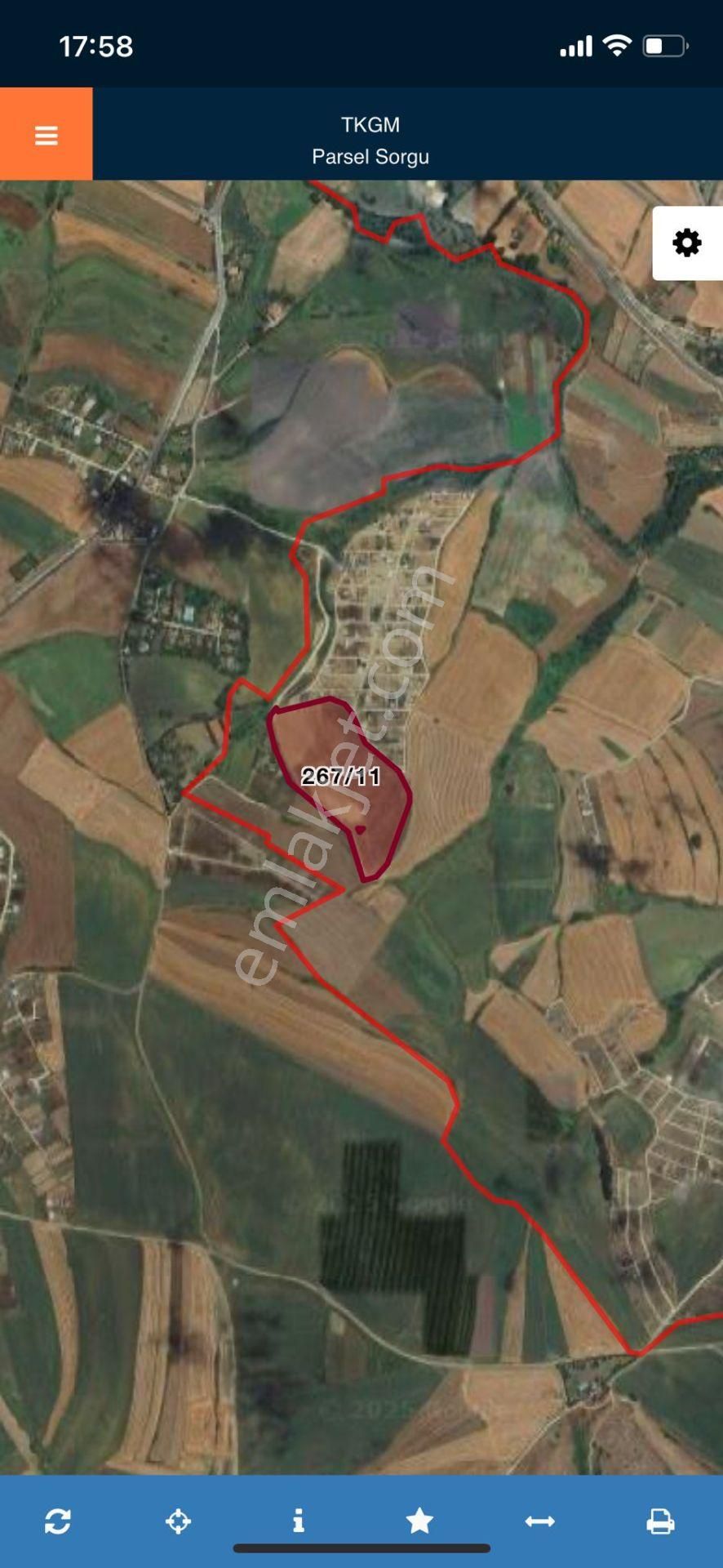 Çatalca Kabakça'da Elektrik Su Mevcut 200m2 Yerleşim İçi Parsel - Görsel 12