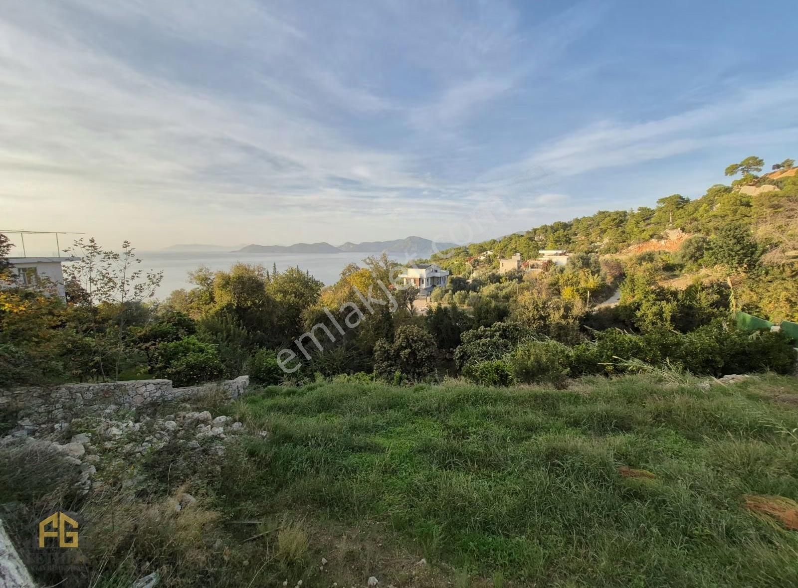Fethiye Gayrimenkulden Deniz Manzaralı 250mt2 İmarlı Tarla - Görsel 2