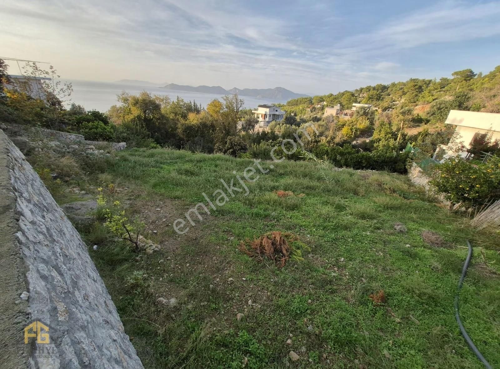 Fethiye Gayrimenkulden Deniz Manzaralı 250mt2 İmarlı Tarla - Görsel 3