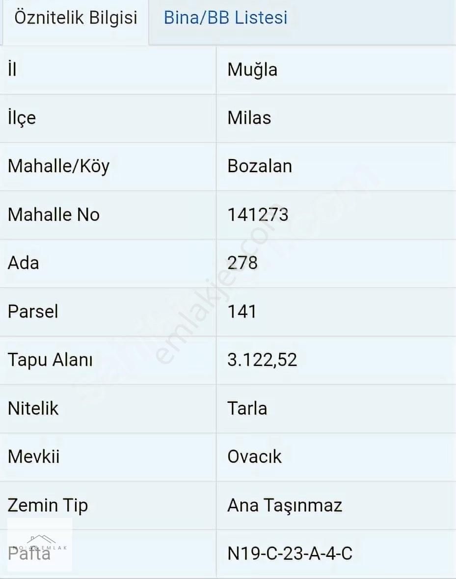 Bozalan Ovacık Mevkii 13.343m2 Satılık Tarla Ve Zeytinlik - Görsel 3