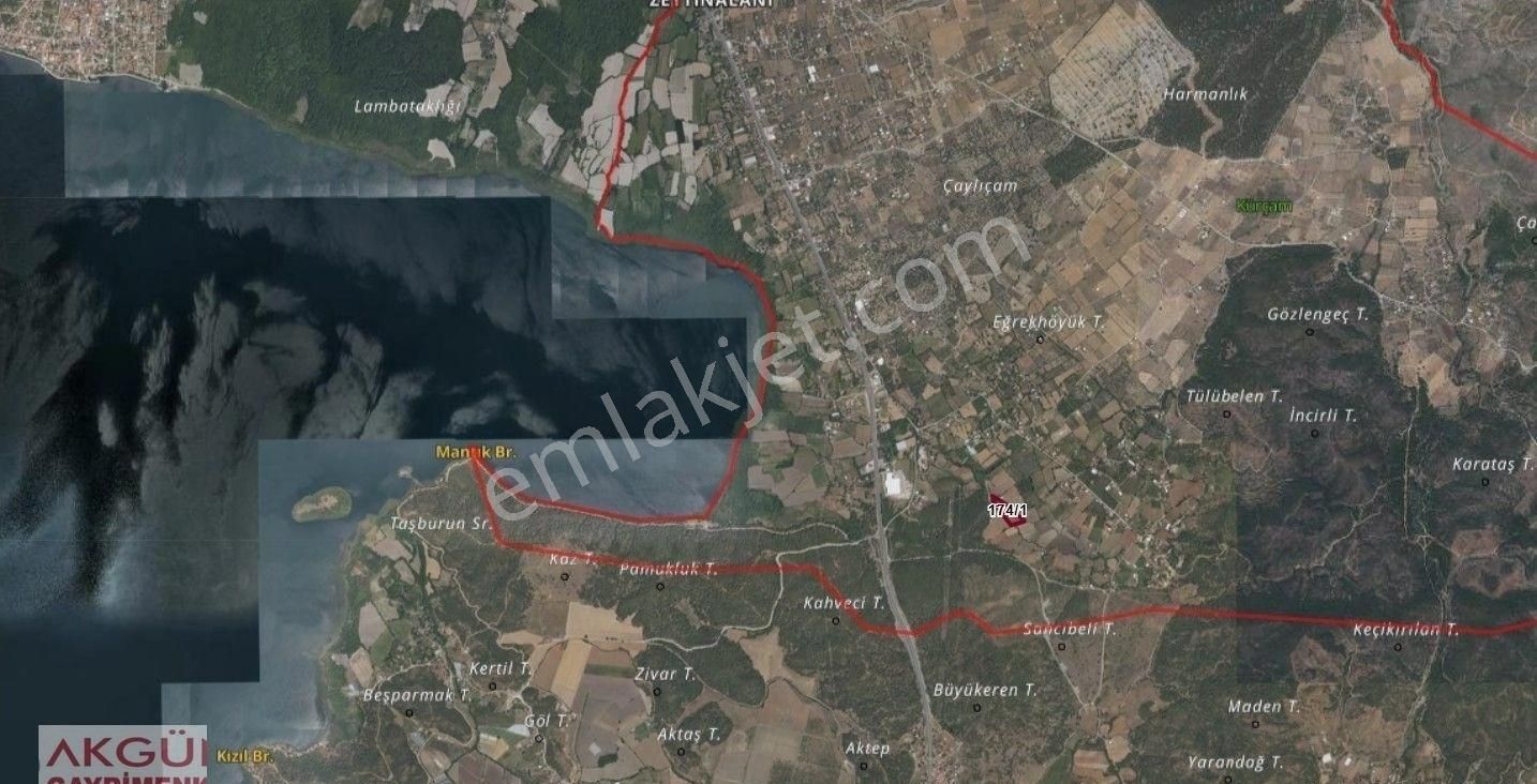 Çizim Gayrimenkulden Köyceğizde 10.450 M2 Satılık Tarla
