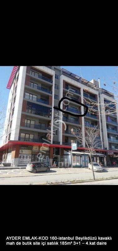 Beylikdüzü Kavaklı Mah De Butik Site İçi Satılık 185m² 3+1 – 4.kat Daire