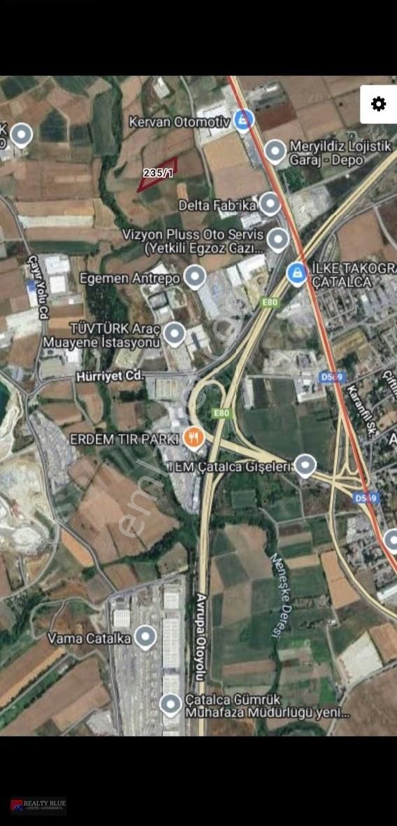 Lojistik Fabrika İnşaat Ruhsatı Alınmış Satılık Arsa - Görsel 6
