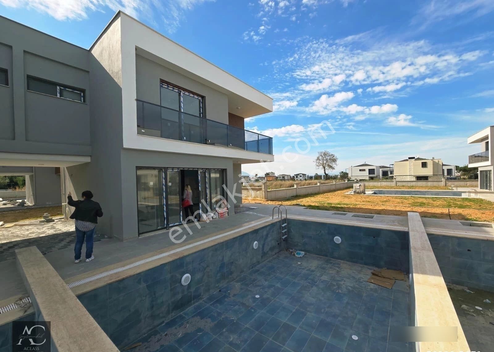 Aclass'dan Oksijen Deposu Guzelcamlı'da Sahıle Yakın -özel Havuzlu-lüx Tamamı Müstakil Akıllı Villa