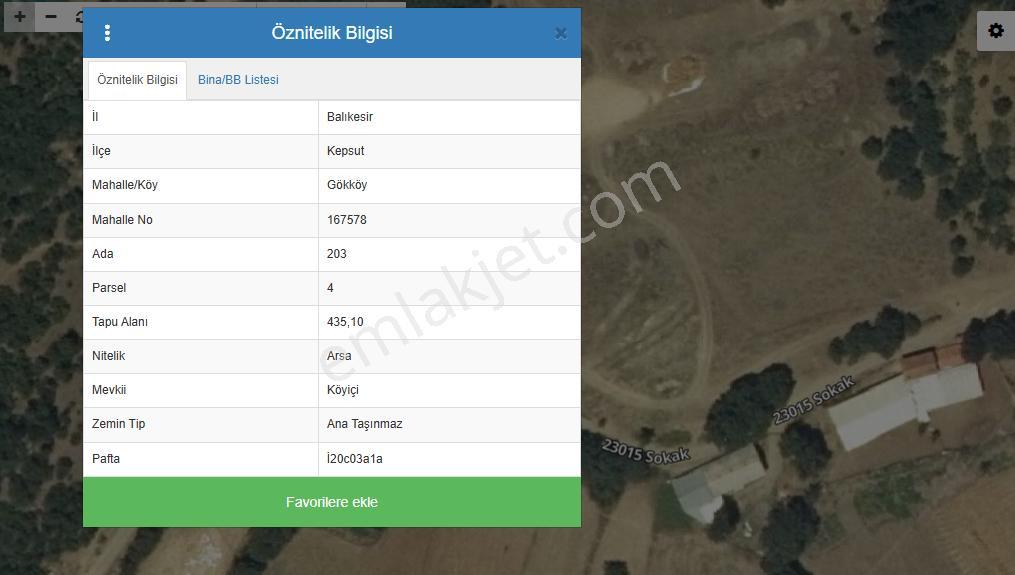 Century21 Bal Dan Kepsut Gökköy'de İmarlı Arsa - Görsel 8