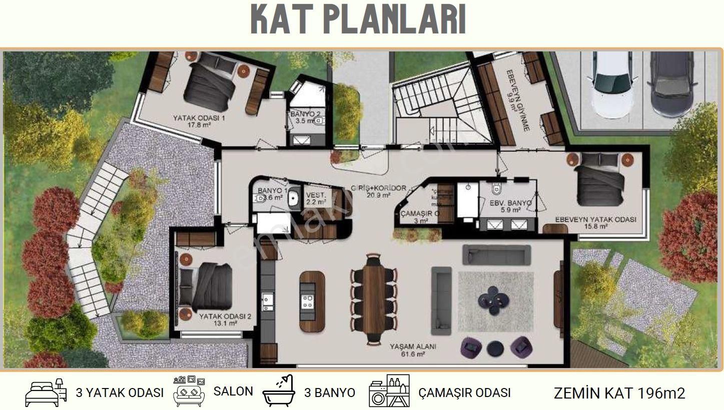 🏡 Bodrum Konacık'ta Rüya Gibi Bir Villa! Satılık 6+2 - Görsel 5