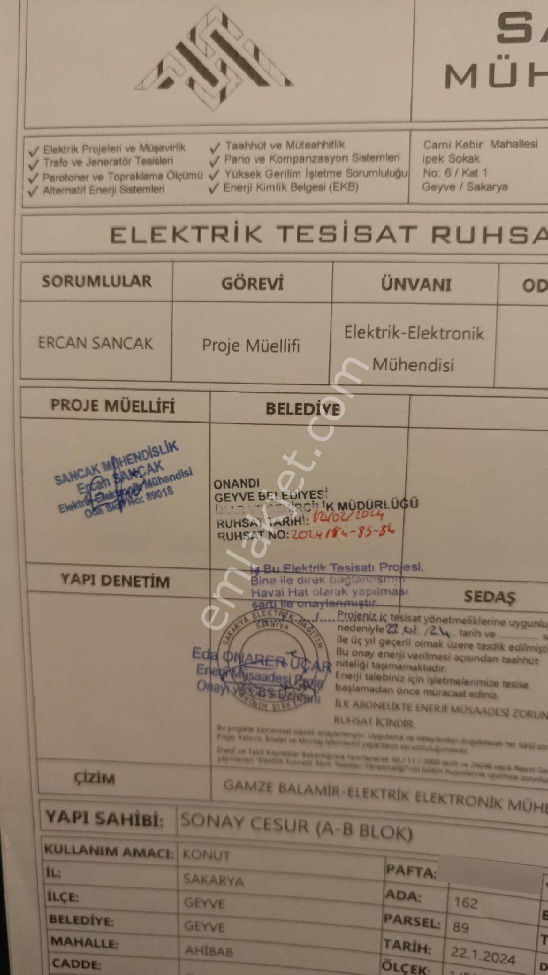 Geyve Ayıbaba Mahallesi'nde Konut İmarlı Uygun Arsa - Görsel 6