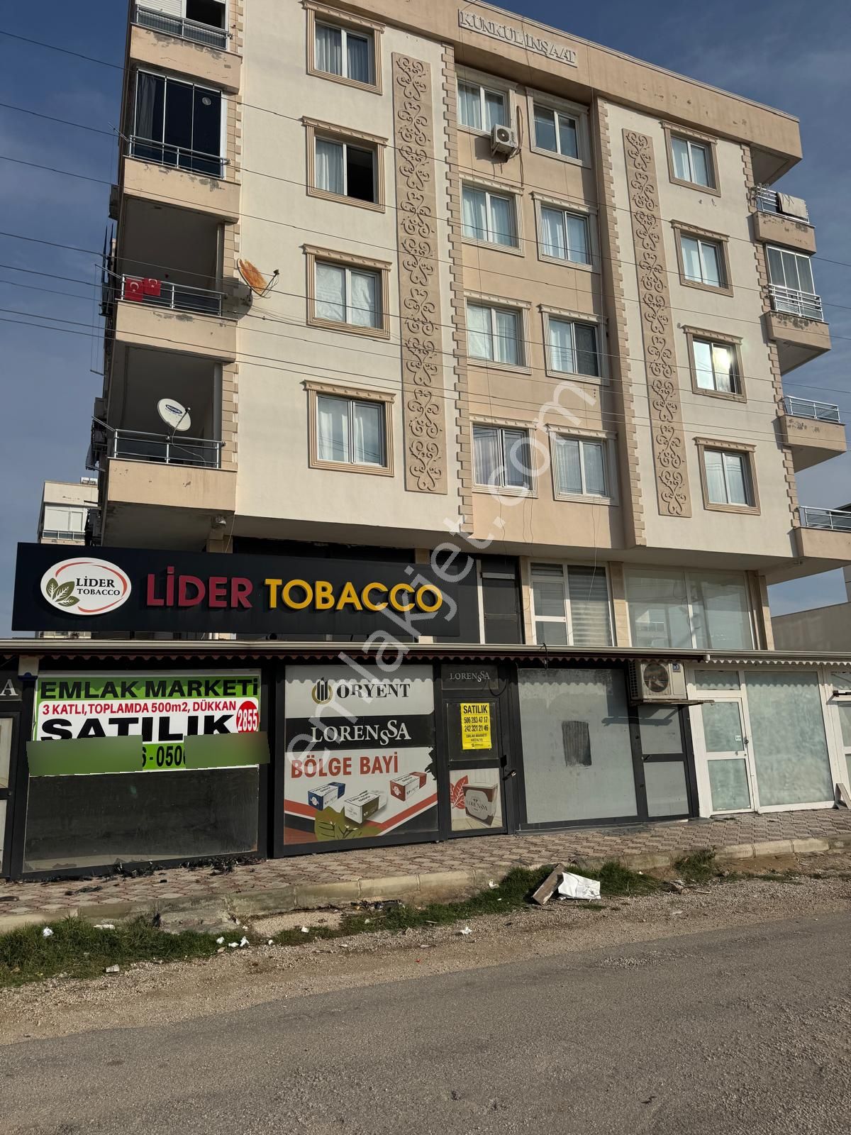 Düden Cadde Üzerinde 500 M² Üç Katlı Fırsat Dükkan