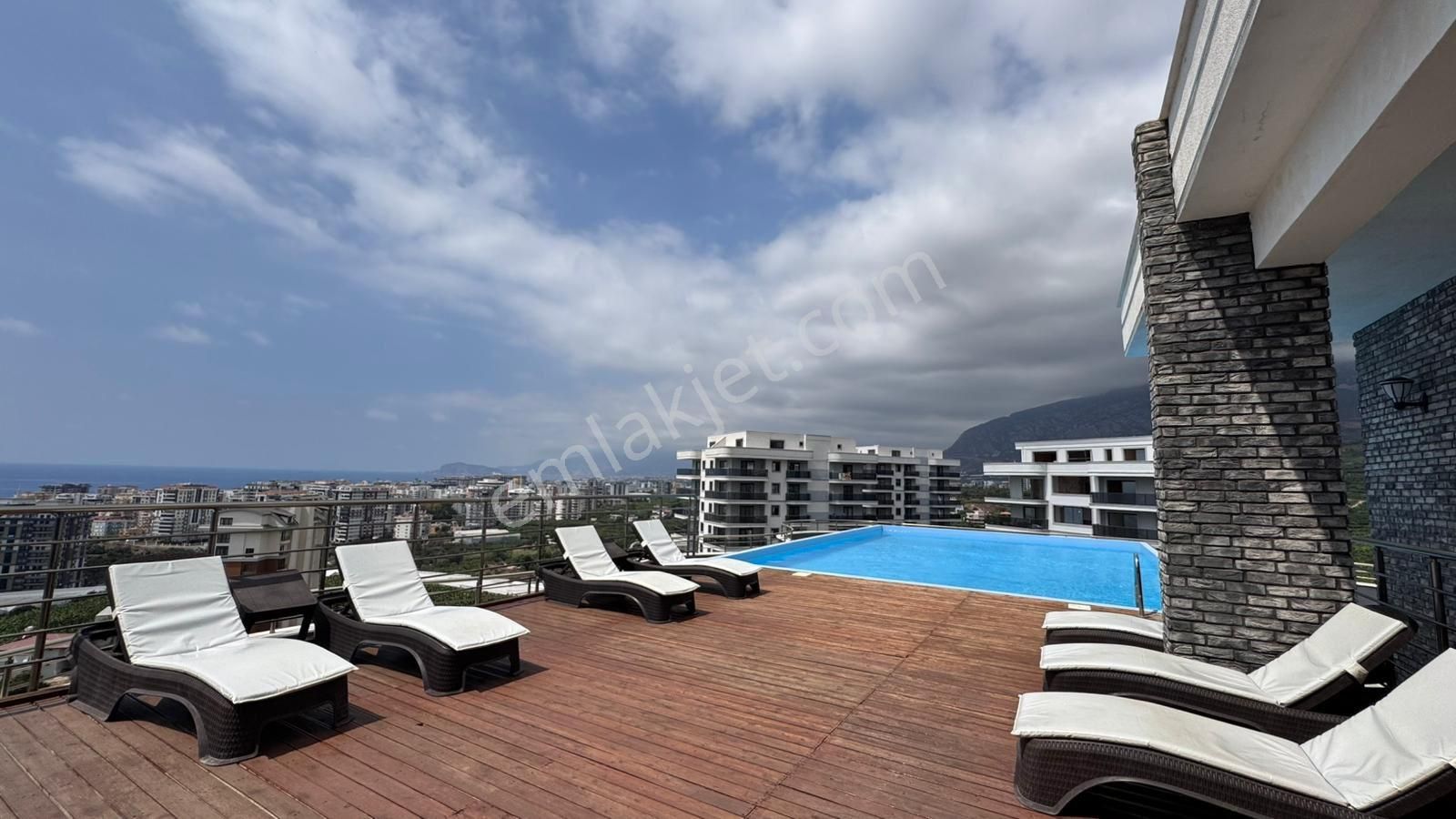 Alanya Mahmutlarda Deniz Manzaralı Satılık Yeni 2+1 Daire - Görsel 11