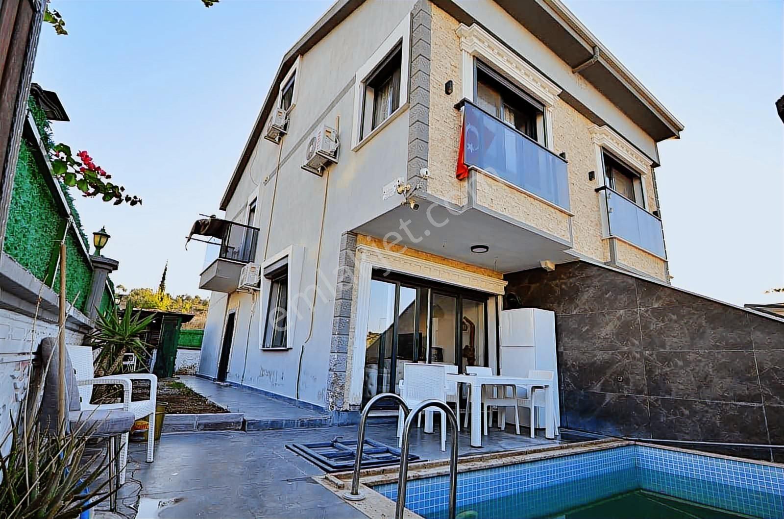 Didim Hisar Da Satılık Villa 3+1 2 Banyolu Ayrı Mutfaklı Havuzlu - Görsel 17