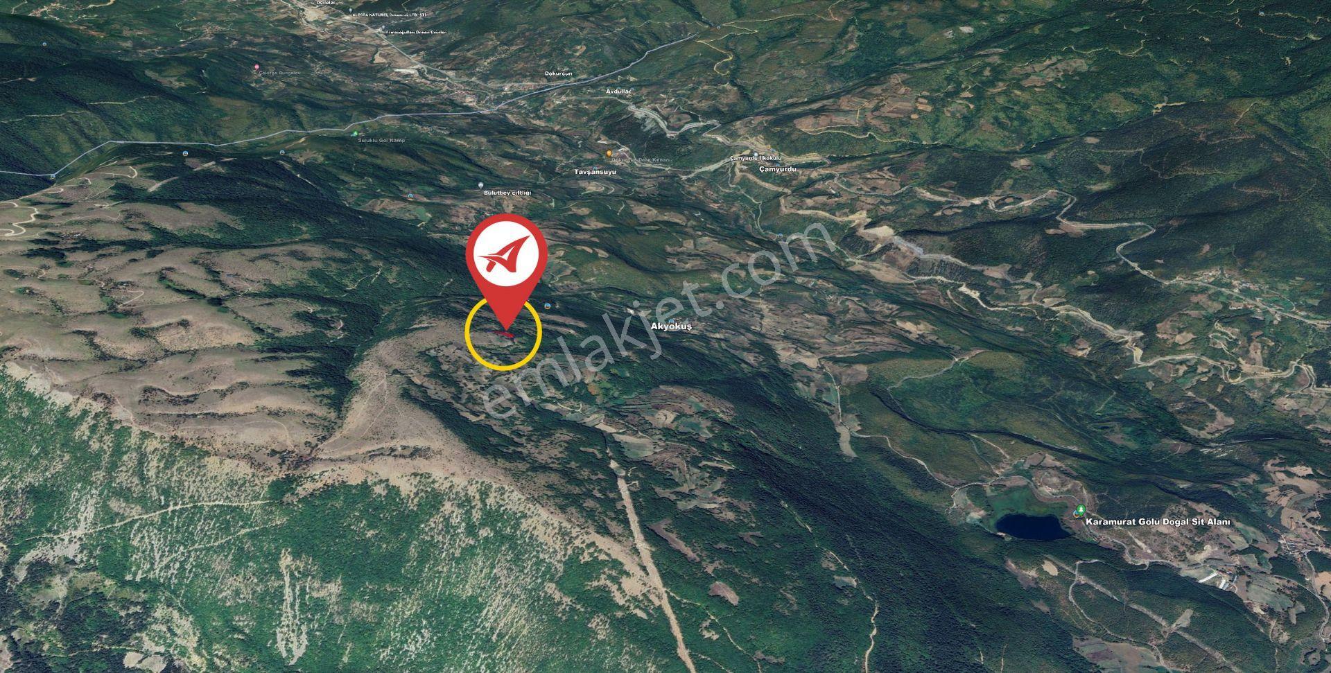 Bolu Mudurnu Dereköy Satılık Tarla 4113m2 - Görsel 9