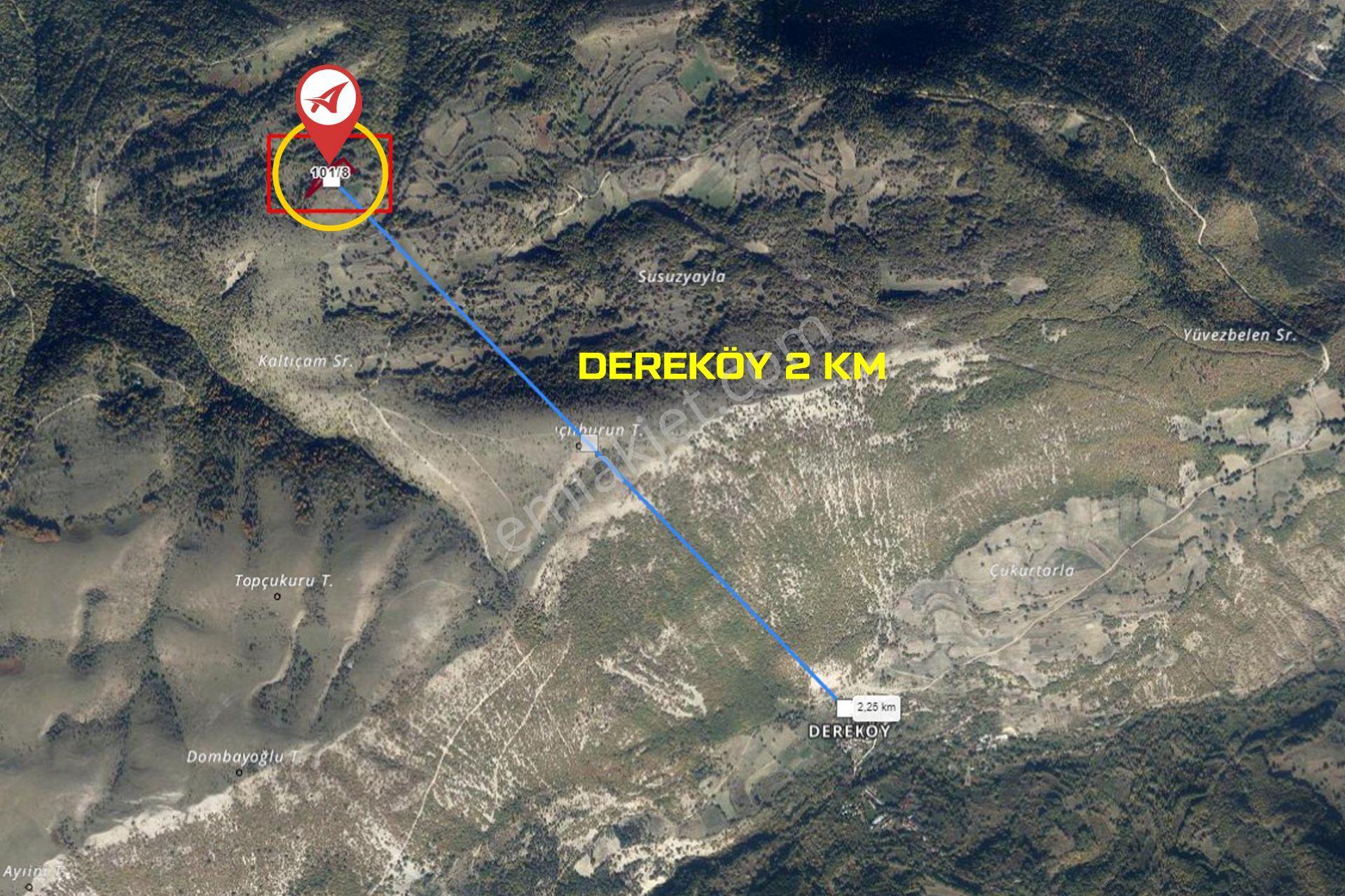 Bolu Mudurnu Dereköy Satılık Tarla 4113m2 - Görsel 11