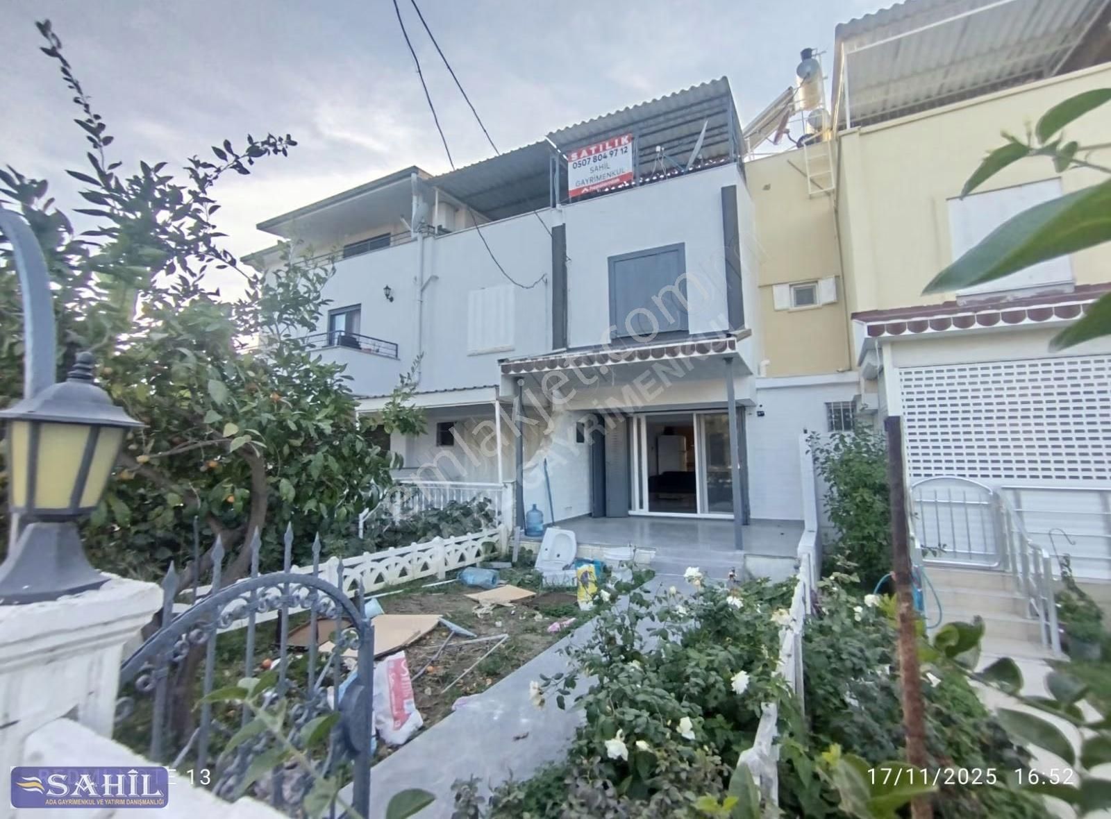 Sahile 750 M Site İçi, Çift Cepheli Bahçeli, Tadilatlı Şık Yaz - Görsel 23