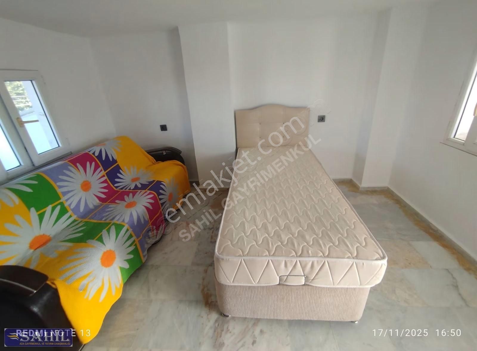 Sahile 750 M Site İçi, Çift Cepheli Bahçeli, Tadilatlı Şık Yaz - Görsel 34