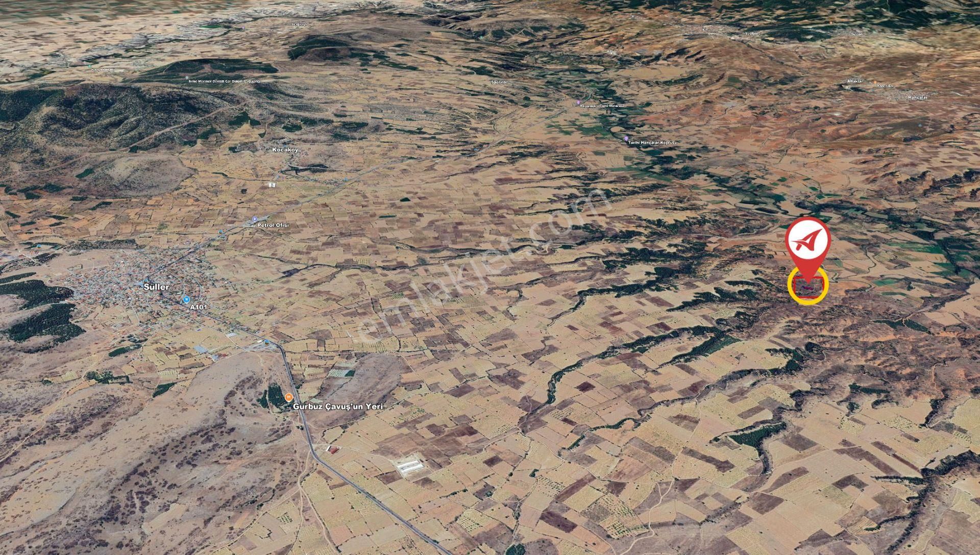 Denizli-çal-süller Satılık-1218m2 Çamlık - Görsel 6