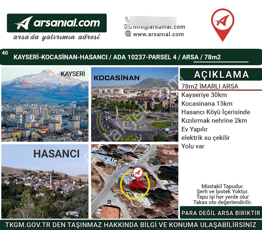 Kayseri-kocasinan-hasancı-77m2 İmarlı Arsa - Görsel 28