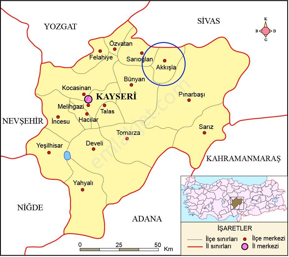 Kayseri Akkışla Cumhuriyet Mah. Satılık 146m2 Bahçe - Görsel 18