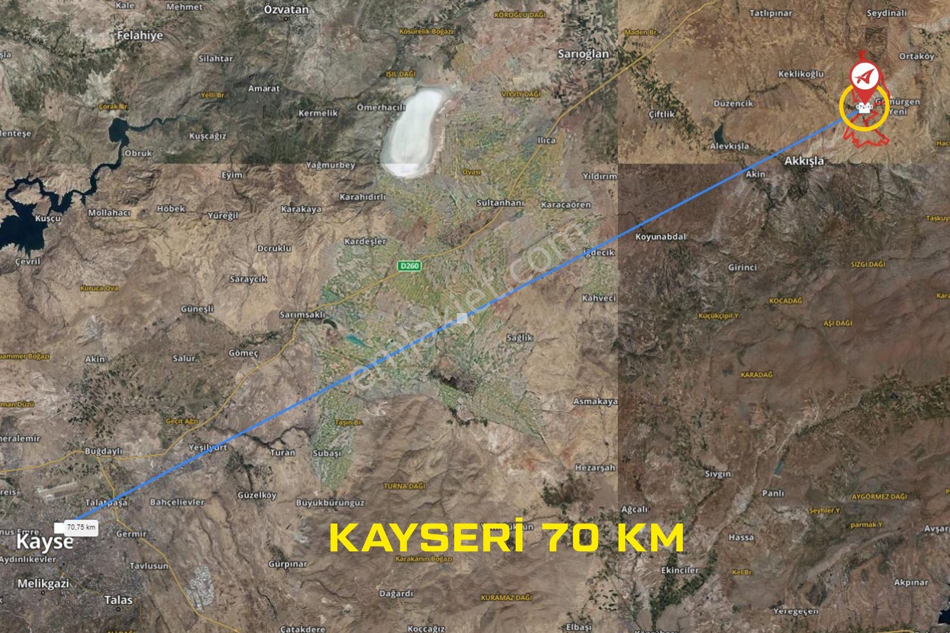 Kayseri Akkışla Cumhuriyet Mah. Satılık 146m2 Bahçe - Görsel 14