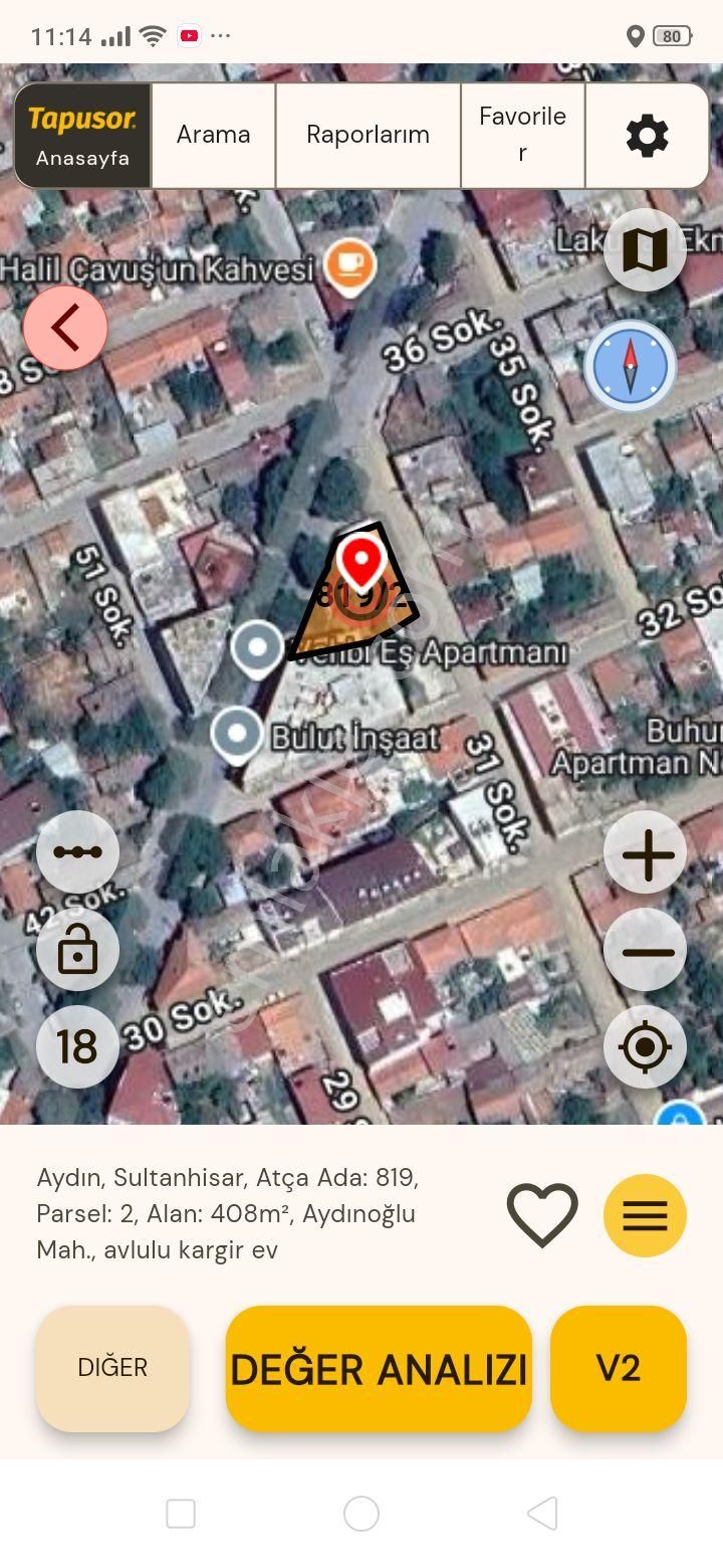 Atça Nazilli Caddesi'nde Köşe Konumda