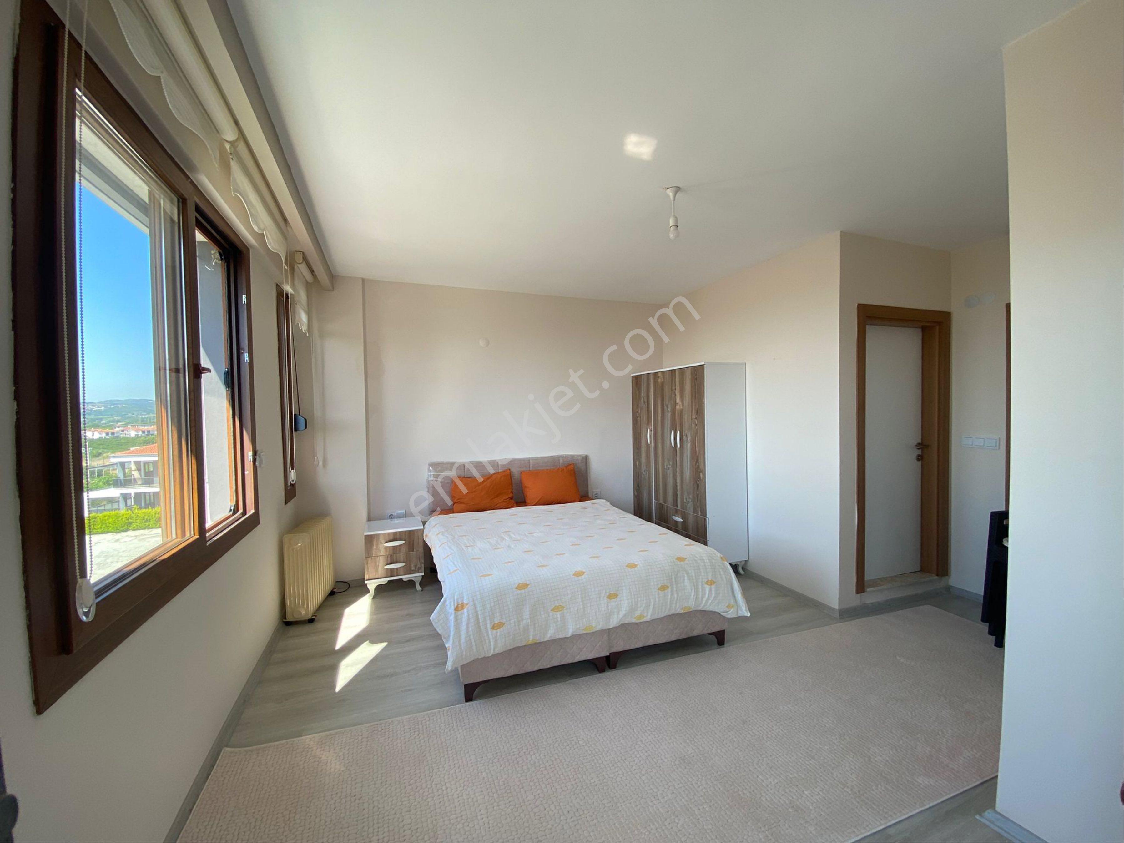 Güzelçamlı'da Termal Otel Yanı 4+2 Deniz Manzaralı Triplex Villa - Görsel 5