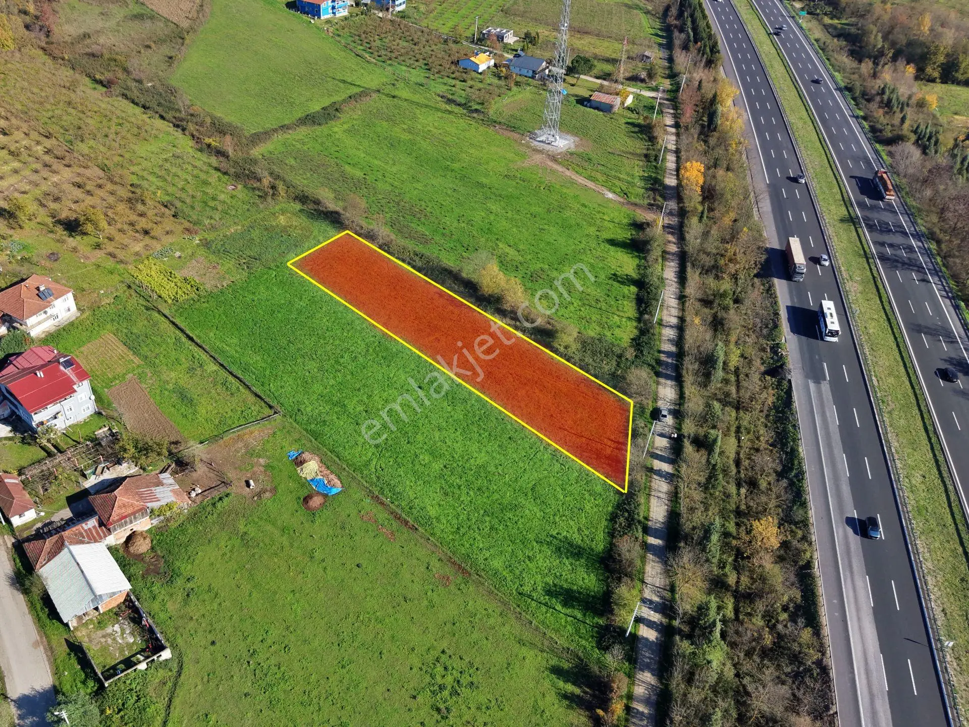 Emlakevim - Yeşilvadi Mahallesinde Satılık 2234 M2 İmarlı Arsa ! - Görsel 4