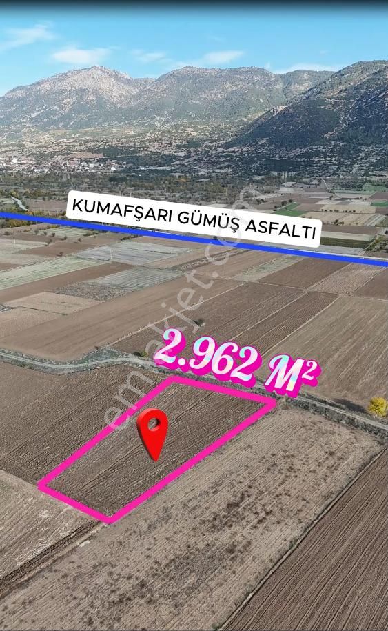 Şahin Emlaktan Denizli Acıpayam Gümüş Mah.satılık 2.962 M² Tarla - Görsel 4