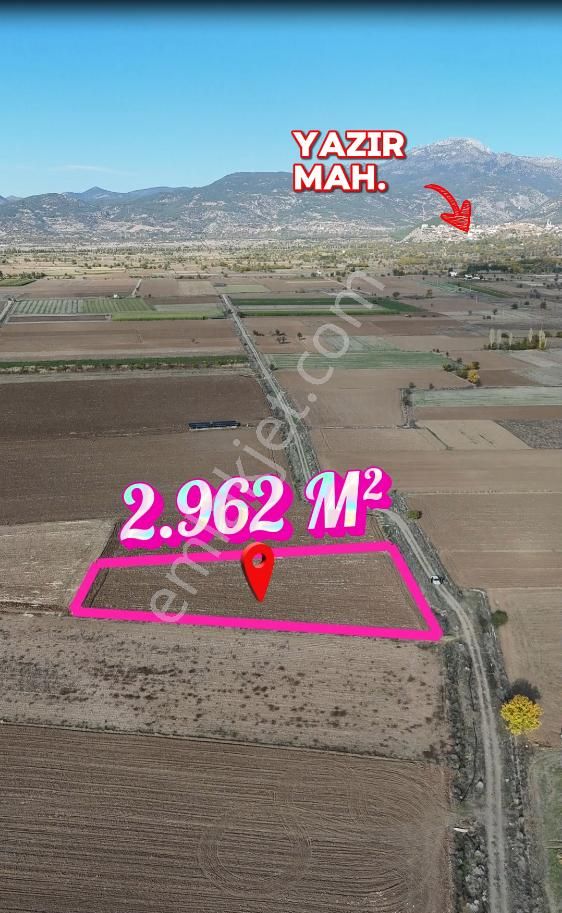 Şahin Emlaktan Denizli Acıpayam Gümüş Mah.satılık 2.962 M² Tarla - Görsel 2